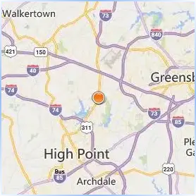 South University High Point Location Map South University High Point Location Map