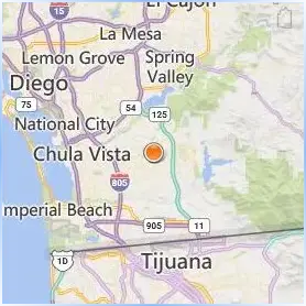 Southwestern College Location Map Southwestern College Location Map