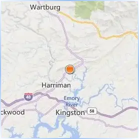 Tennessee College of Applied Technology Harriman Location Map