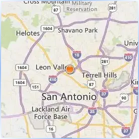 The College of Health Care Professions San Antonio Location Map The College of Health Care Professions San Antonio Location Map