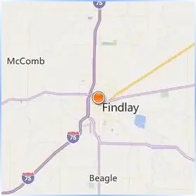 The University of Findlay Location Map The University of Findlay Location Map