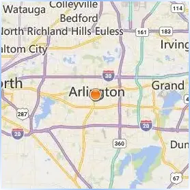 The University of Texas at Arlington Location Map The University of Texas at Arlington Location Map