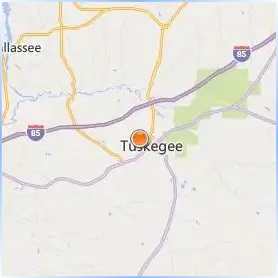 Tuskegee University Location Map Tuskegee University Location Map