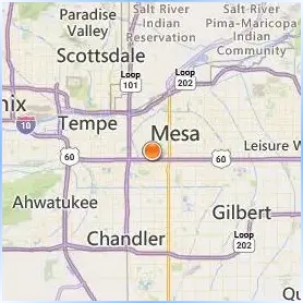 UEI College Mesa Location Map UEI College Mesa Location Map