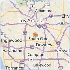 UEI College Huntington Park Location Map