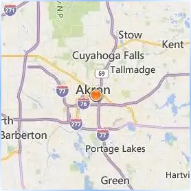 University of Akron Location Map University of Akron Location Map