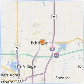 University of Central Oklahoma Location Map University of Central Oklahoma Location Map