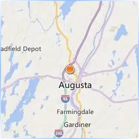 University of Maine at Augusta Location Map