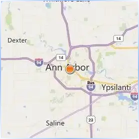 University of Michigan Ann Arbor Location Map University of Michigan Ann Arbor Location Map