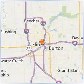 University of Michigan Flint Location Map University of Michigan Flint Location Map