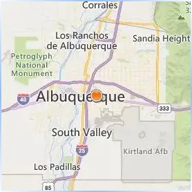 University of New Mexico Location Map University of New Mexico Location Map