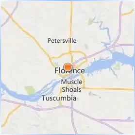 University of North Alabama Location Map University of North Alabama Location Map