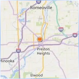 University of St Francis Location Map