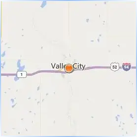 Valley City State University Location Map Valley City State University Location Map
