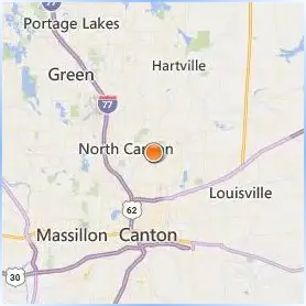 Walsh University Location Map Walsh University Location Map
