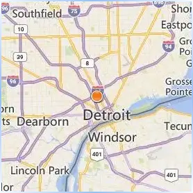Wayne State University Location Map Wayne State University Location Map