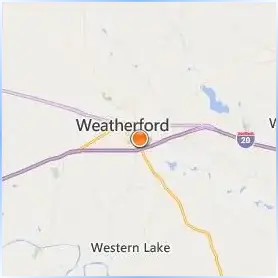 Weatherford College Location Map