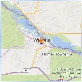 Winona State University Location Map Winona State University Location Map