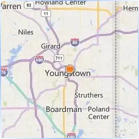 Youngstown State University Location Map Youngstown State University Location Map